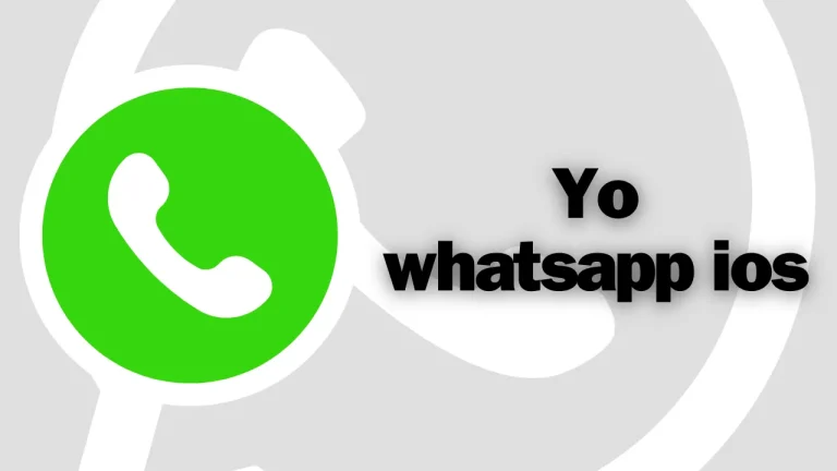 yo WhatsApp iOS for iPhone